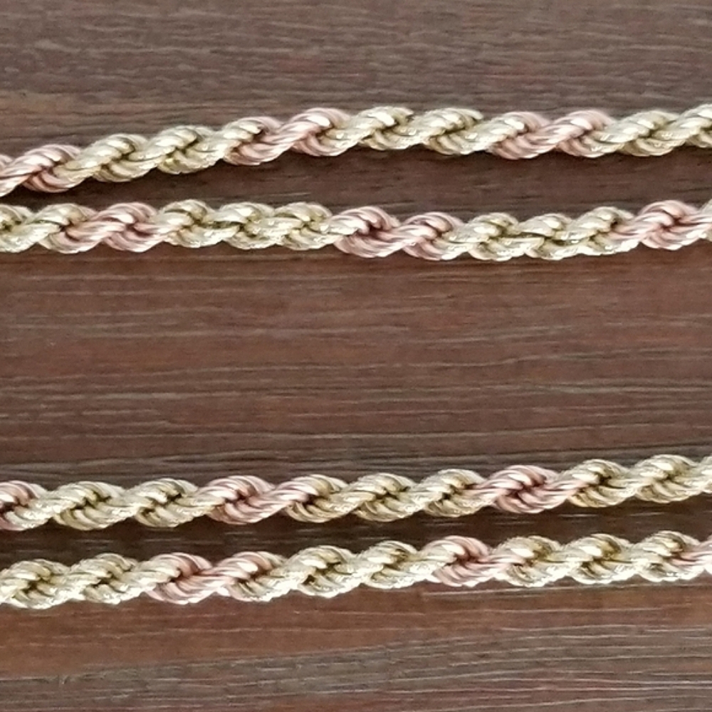 14K Gold Rope Chain - Picture 11 of 15